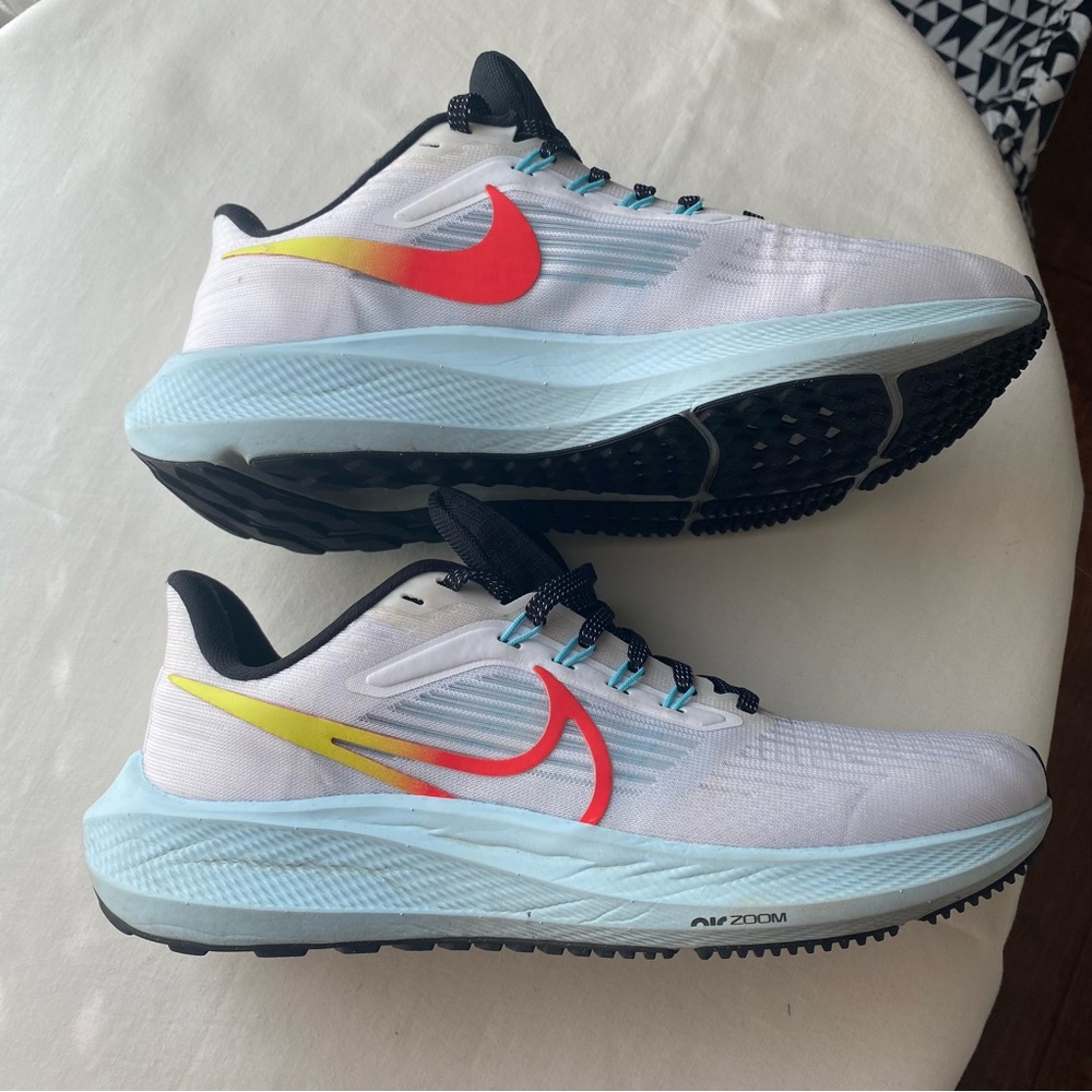 Nike White and Black Athletic Shoes
